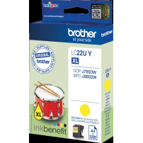 Brother LC22UY giallo Cartuccia d'inchiostro
