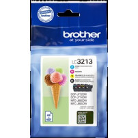 Brother LC-3213 Multipack nero / ciano / magenta / giallo (LC3213VALDR)