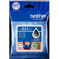 Brother LC521BK nero Cartuccia d'inchiostro