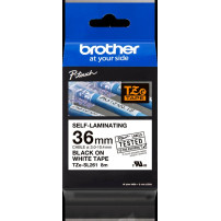 Brother TZe-SL261 Nastro Nero su bianco