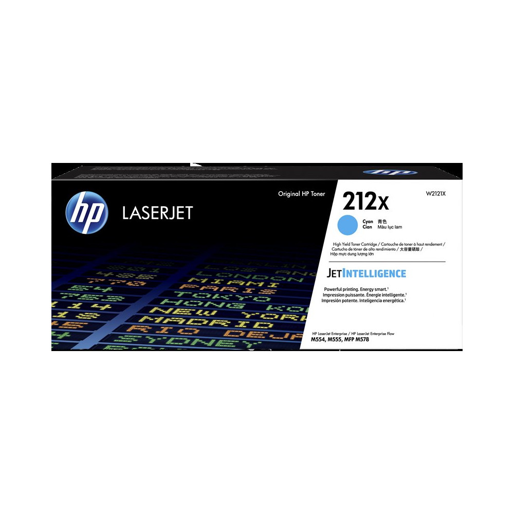 HP 212X ciano toner (W2121X)