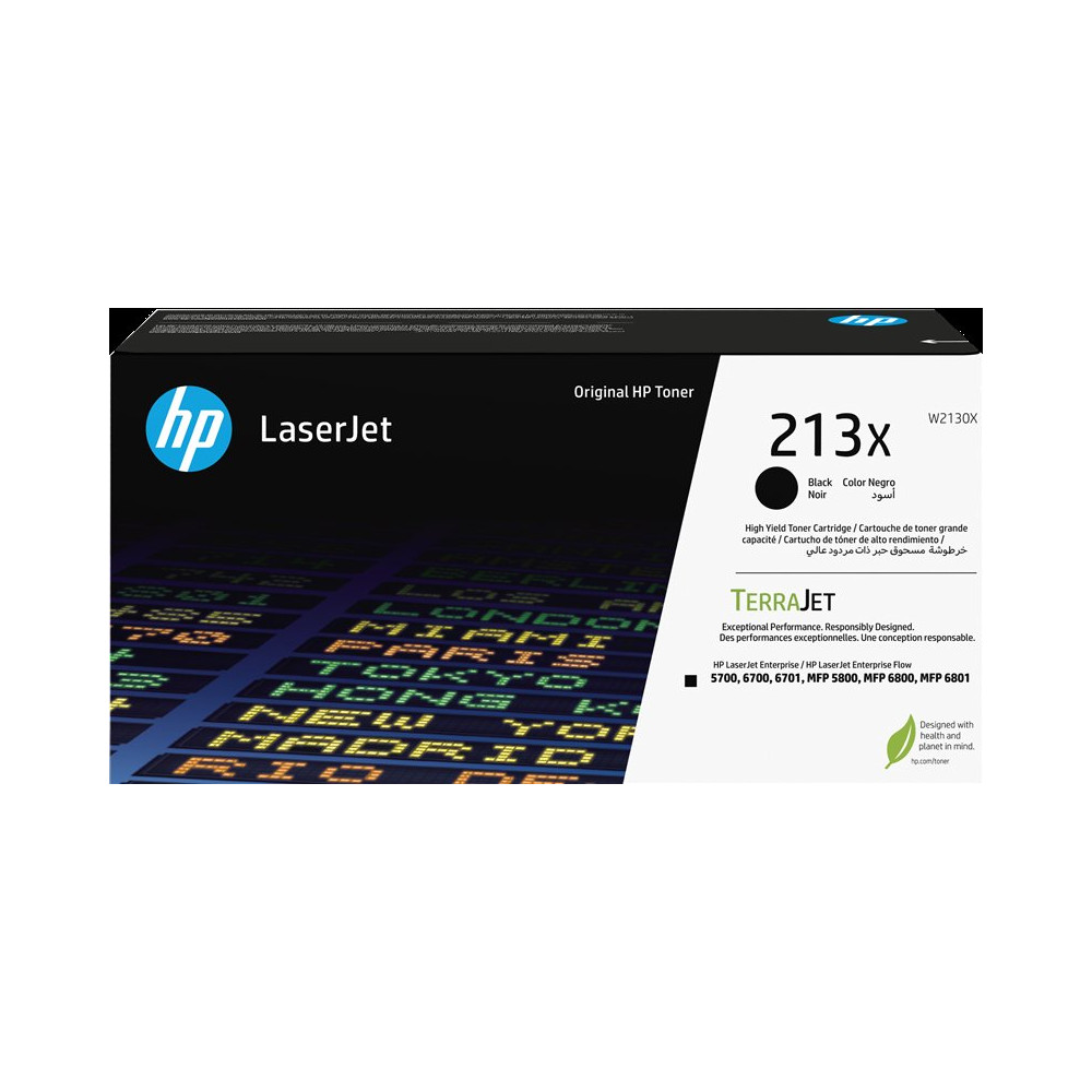 HP 213X nero toner (W2130X)