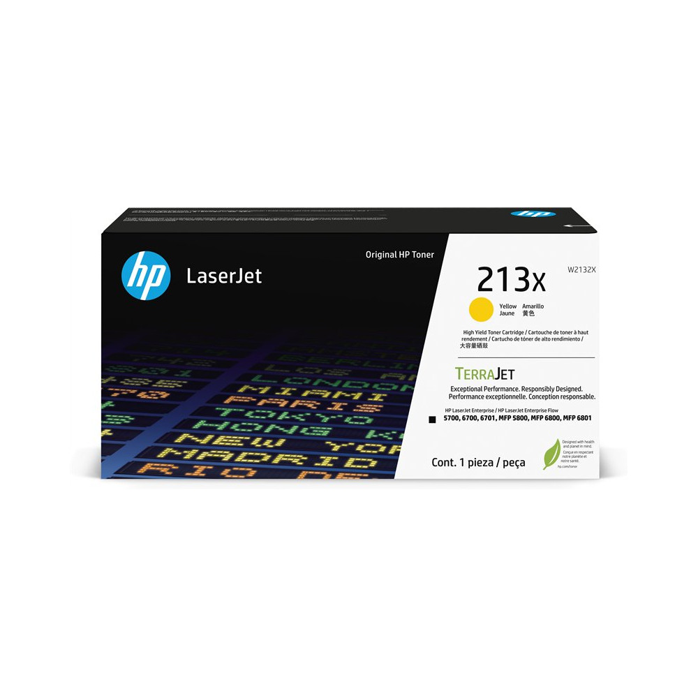 HP 213X giallo toner (W2132X)