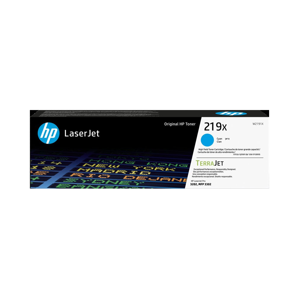 HP 219X ciano toner (W2191X)