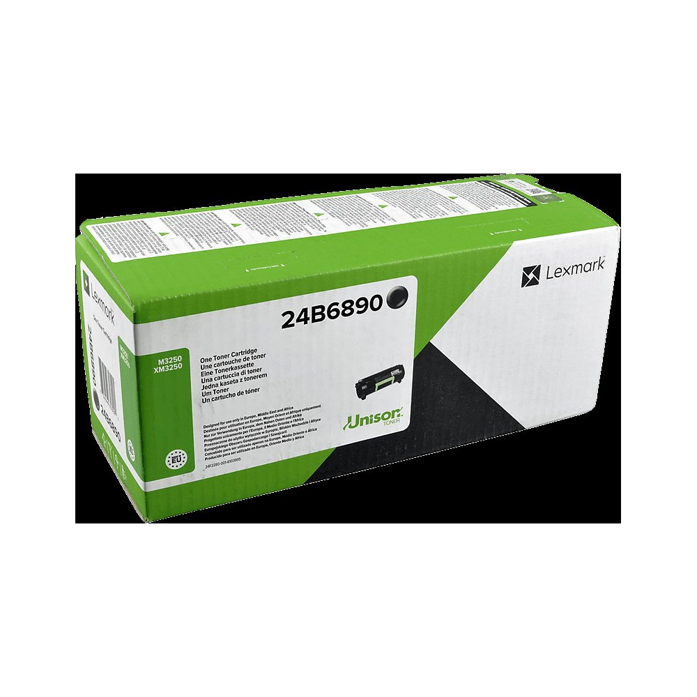 Lexmark 24B6890 nero toner (M/XM3250)