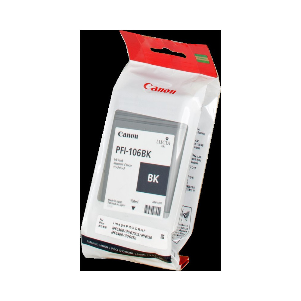Canon PFI-106bk nero Cartuccia d'inchiostro (6621B001)