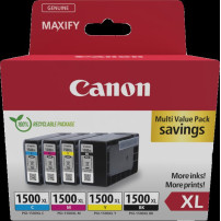 Canon PGI-1500 XL Multipack nero / ciano / magenta / giallo (9182B010)