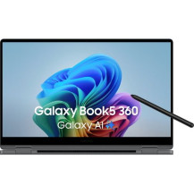 SAMSUNG GALAXY BOOK5 360 Copilot+ PC 15.6" TOUCH SCREEN INTEL CORE ULTRA 7 256V RAM 16GB-SSD 512GB NVMe-INTEL ARC GRAPHICS 140V-