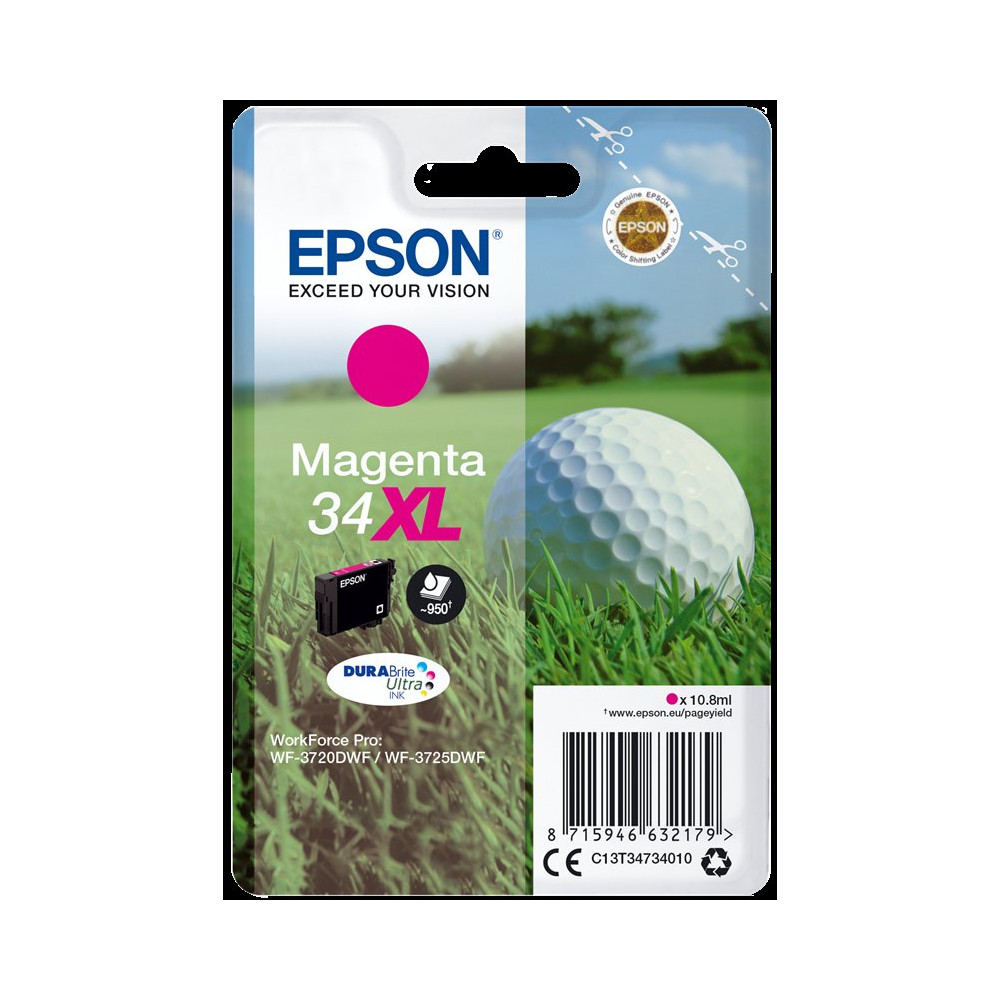 Epson 34 XL magenta Cartuccia d'inchiostro (C13T34734010)