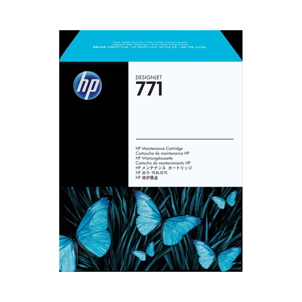 HP Cartuccia di pulizia 771 Trasparente (CH644A)