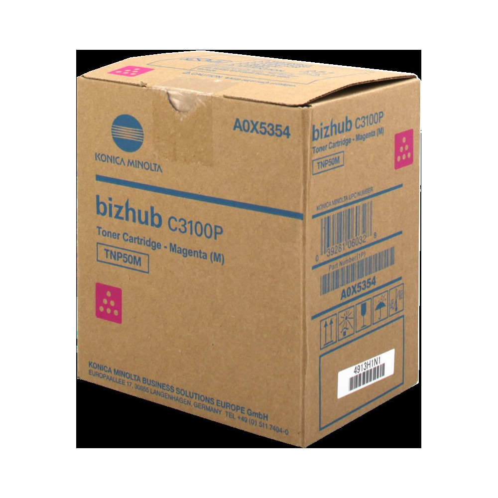 Konica Minolta TNP50M magenta toner (A0X5354)