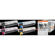 Kyocera TK-8345 MCVP 01 nero / ciano / magenta / giallo / Bianco Value Pack (+ Prindo Universal Papier 2500 Blatt)