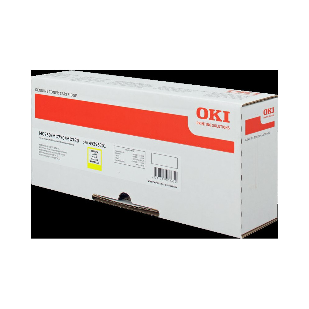 OKI 45396301 giallo toner
