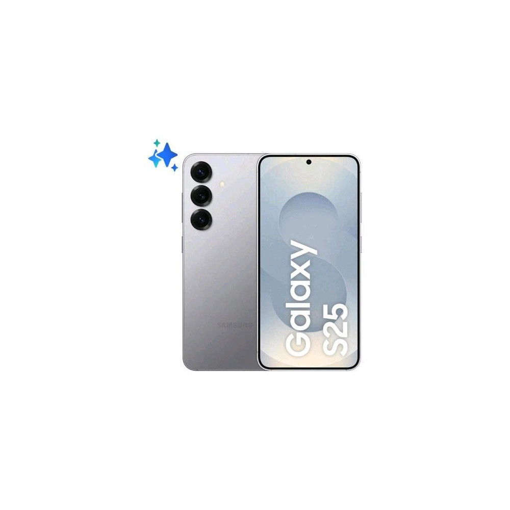 SAMSUNG S931 GALAXY S25 5G DUAL SIM Ai 6.2" OCTA CORE 128GB RAM 12GB 5G VODAFONE ITALIA SILVER SHADOW