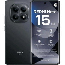 XIAOMI REDMi NOTE 15 5G DUAL SIM 6.77" OCTA CORE 128GB RAM 6GB 5G TIM MIDNIGHT BLACK