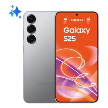 SAMSUNG S931 GALAXY S25 5G DUAL SIM Ai 6.2" OCTA CORE 128GB RAM 12GB 5G ITALIA SILVER SHADOW