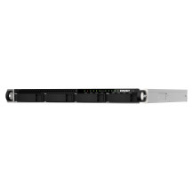 QNAP TS-h987XU-RP NAS Rack (1U) Intel Xeon E E-2334 16 GB DDR4 QuTS hero Nero, Argento