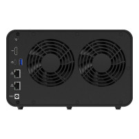 TerraMaster F6-424 server NAS e di archiviazione Desktop Intel® N N95 8 GB DDR5 Nero