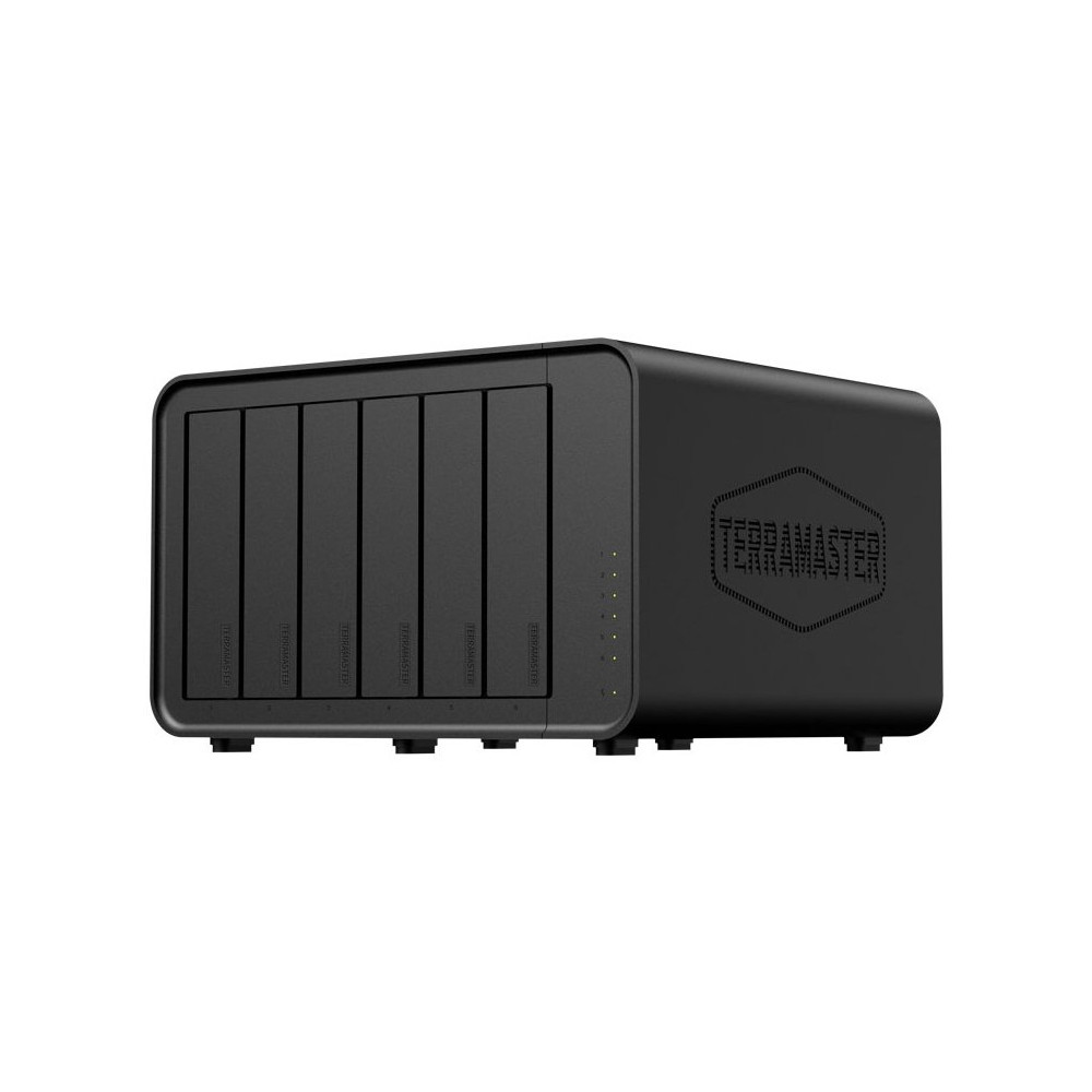 TerraMaster F6-424 MAX server NAS e di archiviazione Desktop Intel® Core™ i5 i5-1235U 8 GB DDR5 Nero