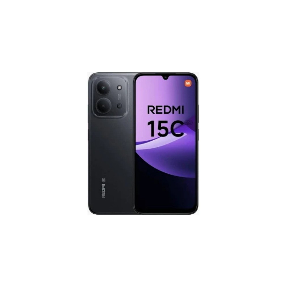 XIAOMI REDMi 15C DUAL SIM 6.9" OCTA CORE 256GB RAM 4GB 4G LTE TIM MIDNIGHT BLACK