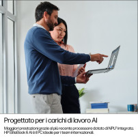 HP EliteBook 6 G1i AI Intel Core Ultra 5 225U Computer portatile 35,6 cm (14") WUXGA 16 GB DDR5-SDRAM 512 GB SSD Wi-Fi 6E (802.1