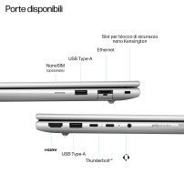 HP EliteBook 6 G1i AI Intel Core Ultra 5 225U Computer portatile 35,6 cm (14") WUXGA 16 GB DDR5-SDRAM 512 GB SSD Wi-Fi 6E (802.1