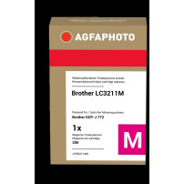 compatibile con Brother LC3211M magenta  Agfa Photo APB3211MD magenta Cartuccia d'inchiostro