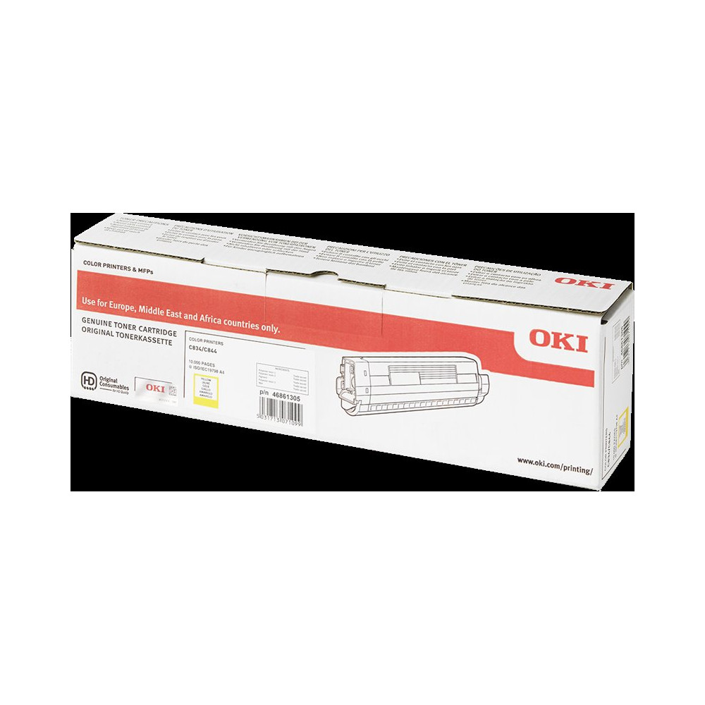 OKI 46861305 giallo toner