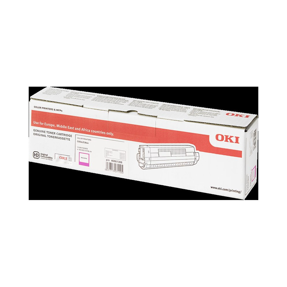 OKI 46861306 magenta toner