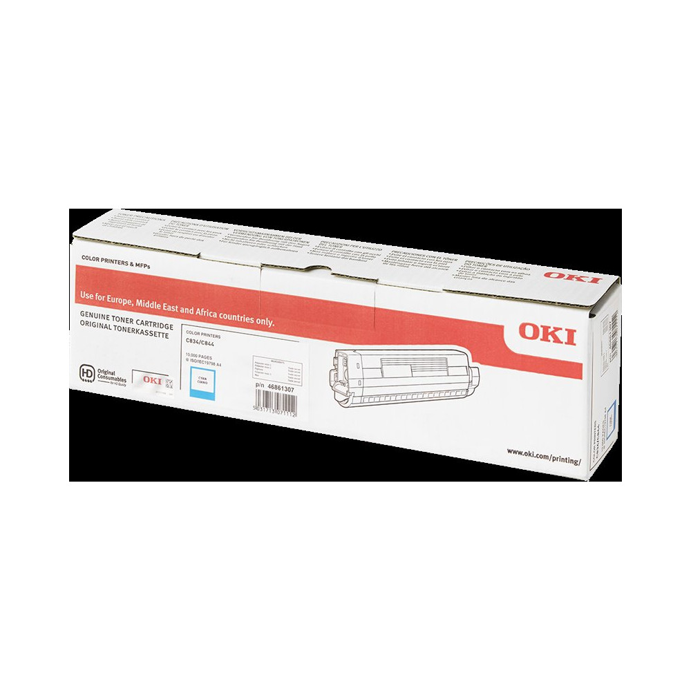 OKI 46861307 ciano toner