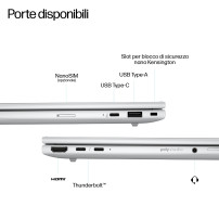 HP EliteBook 8 G1i Next Gen AI PC Wolf Pro Security Edition Copilot+ PC Intel Core Ultra 7 256V Computer portatile 40,6 cm (16")