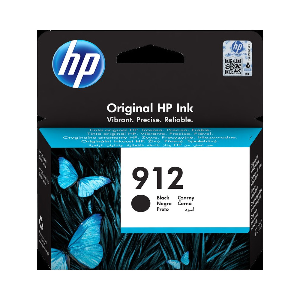 HP 912 nero Cartuccia d'inchiostro (3YL80AE)