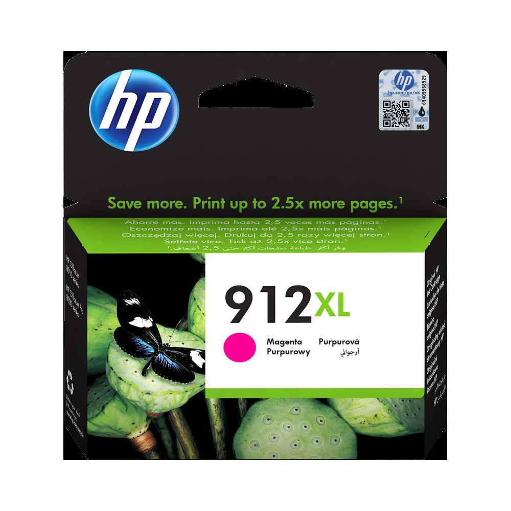 HP 912 XL magenta Cartuccia d'inchiostro (3YL82AE)