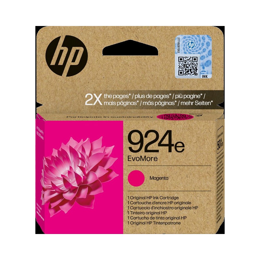 HP 924e magenta Cartuccia d'inchiostro (4K0U8NE)