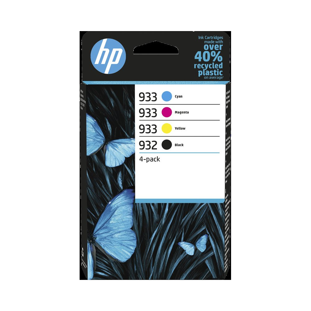 HP 932 / 933 Multipack nero / ciano / magenta / giallo (6ZC71AE)
