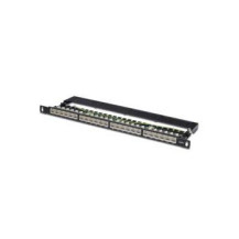 DIGITUS CAT 6 High Density Patch Panel geschirmt schwarz