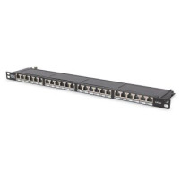 DIGITUS CAT 6 High Density Patch Panel geschirmt schwarz