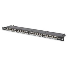 DIGITUS CAT 6 High Density Patch Panel geschirmt schwarz