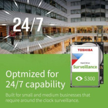 Toshiba S300 Surveillance Hard Disk Interno 6TB 3.5″