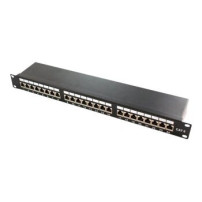 LogiLink NP0061 - RJ-45 - Cat6a - Nero - Metallo - Montaggio a rack - RJ45