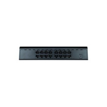 D-Link GO-SW-16G - Non gestito - L2 - Gigabit Ethernet (10/100/1000) - Full duplex - Montaggio rack - 1U