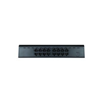 D-Link GO-SW-16G - Non gestito - L2 - Gigabit Ethernet (10/100/1000) - Full duplex - Montaggio rack - 1U