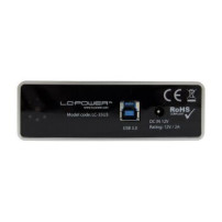 LC-Power LC-35U3 - 3.5″ - SATA - Seriale ATA II - Serial ATA III - 6 Gbit/s - Nero
