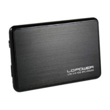 LC-Power LC-25BUB3 - 2.5″ - SATA - Seriale ATA II - 5 Gbit/s - Alluminio - Nero