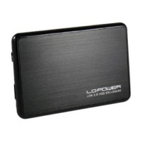 LC-Power LC-25BUB3 - 2.5″ - SATA - Seriale ATA II - 5 Gbit/s - Alluminio - Nero