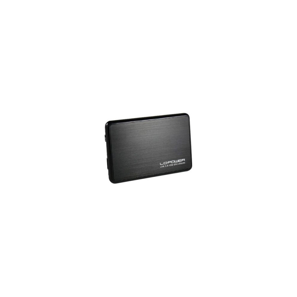 LC-Power LC-25BUB3 - 2.5″ - SATA - Seriale ATA II - 5 Gbit/s - Alluminio - Nero