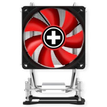 Xilence I402 Processor Cooler 9,2 cm Nero, Rosso, Argento