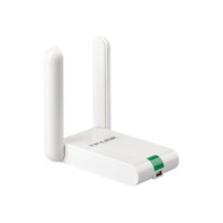 TP-LINK Adattatore USB 300Mbps High Gain Wireless N - Senza fili - Mini-USB - WLAN - 300 Mbit/s - Bianco