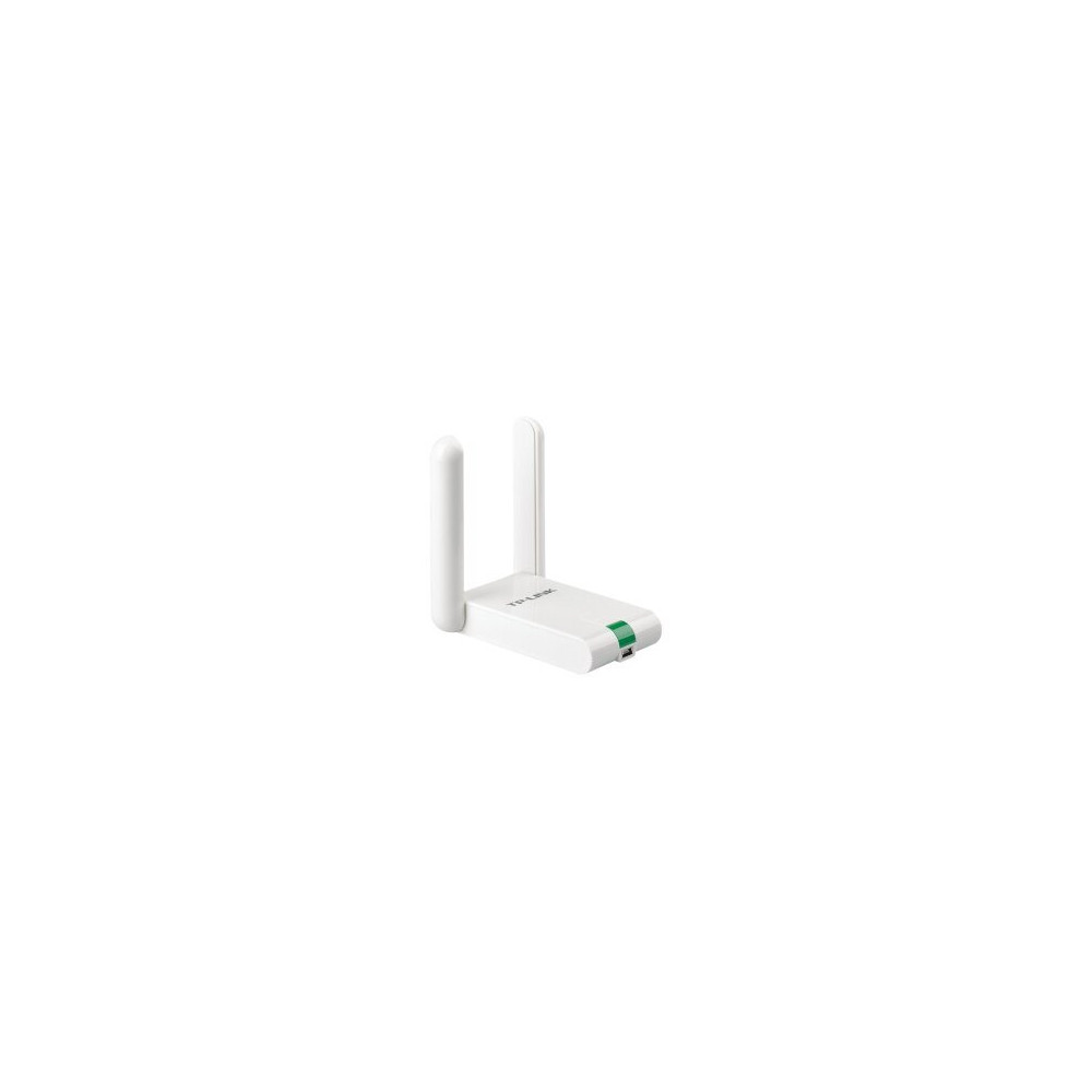TP-LINK Adattatore USB 300Mbps High Gain Wireless N - Senza fili - Mini-USB - WLAN - 300 Mbit/s - Bianco