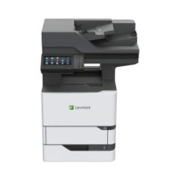 Lexmark MX722adhe - Laser - Mono stampa - 1200 x 1200 DPI - A4 - Stampa diretta - Nero - Bianco